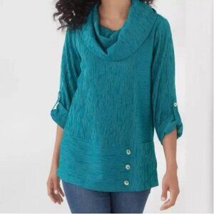 Soft Surroundings Chiaroscuro Top Size Small EUC